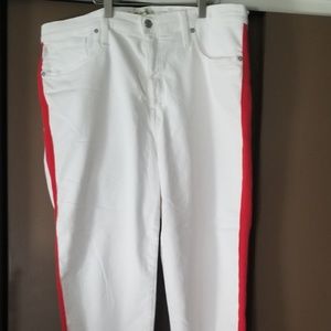 Madewell NWT Tall slim straight stovepipe denim